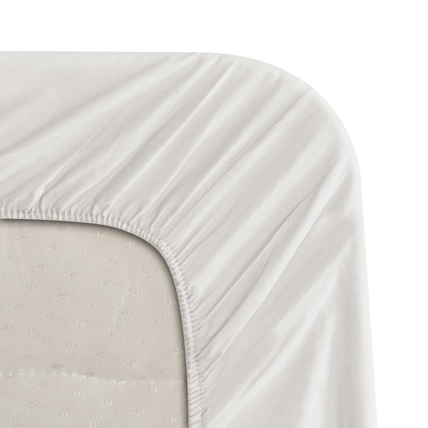Baldiflex completo letto con lenzuola e federe bianco