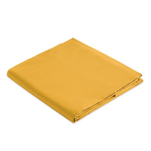 Baldiflex completo letto con lenzuola e federe giallo senape