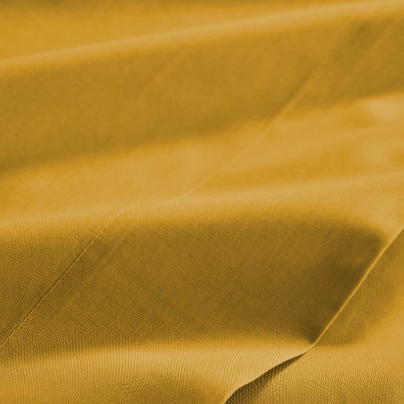 Baldiflex completo letto con lenzuola e federe giallo senape