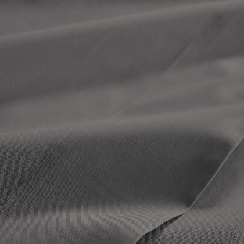 Baldiflex completo letto con lenzuola e federe grigio