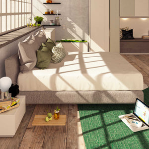 Coprimaterasso antivirale Baldiflex BSafe lato