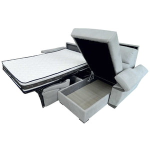 Baldiflex divano letto angolare con penisola Pietrasanta