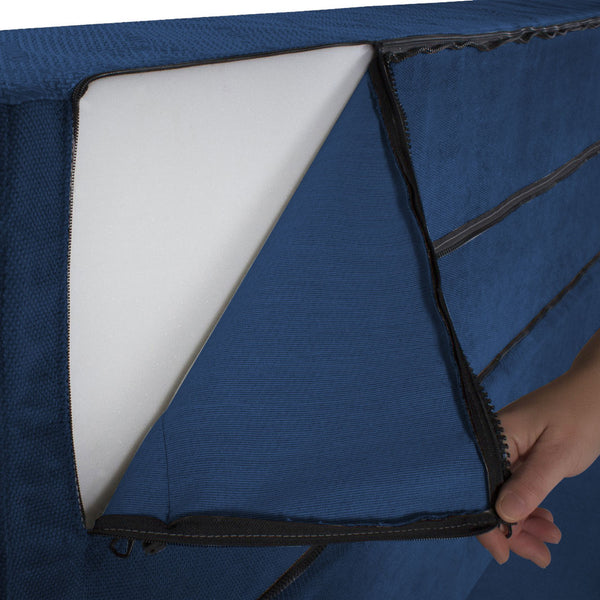 Baldiflex divano letto 3 posti TreTris blu