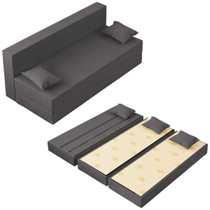 Baldiflex divano letto 3 posti TreTris grigio