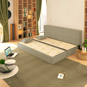 Baldiflex divano letto 3 posti TreTris sabbia