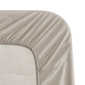 Baldiflex lenzuolo di sotto con angoli grigio perla