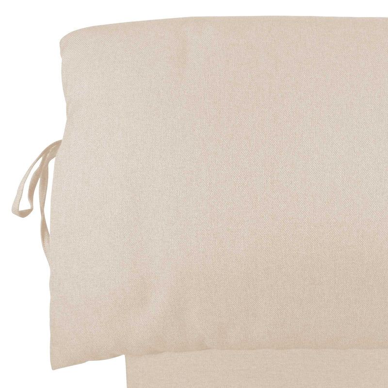 Baldiflex letto contenitore king size in ecopelle sfoderabile Licia Soft bianco testata