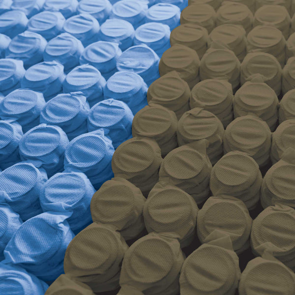 Materasso a 1600 molle insacchettate in memory Baldiflex alto 25 cm molle