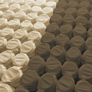 Materasso a 800 molle insacchettate in memory Baldiflex alto 29 cm molle