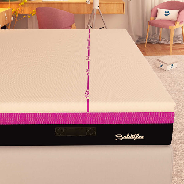 Baldiflex materasso in memory e in gel Higel