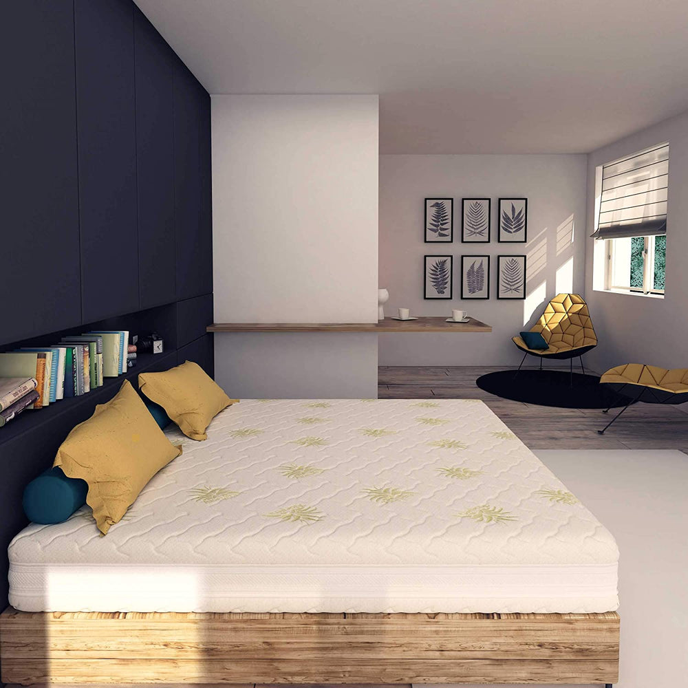 Materasso memory e poliuretano Baldiflex alto 14 cm fronte