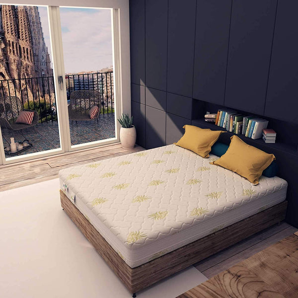 Materasso memory e poliuretano alto 17 cm Baldiflex lato