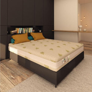 Materasso memory e poliuretano alto 23 cm Baldiflex lato