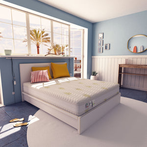 Materasso in memory e poliuretano Baldiflex Arcobaleno Comfort Fresh