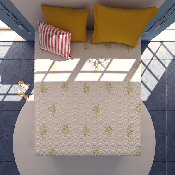 Materasso in memory e poliuretano Baldiflex Arcobaleno Deluxe Fresh dall'alto