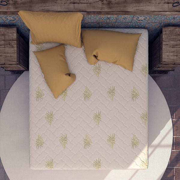 Materasso in memory e poliuretano Baldiflex Arcobaleno Plus dall'alto