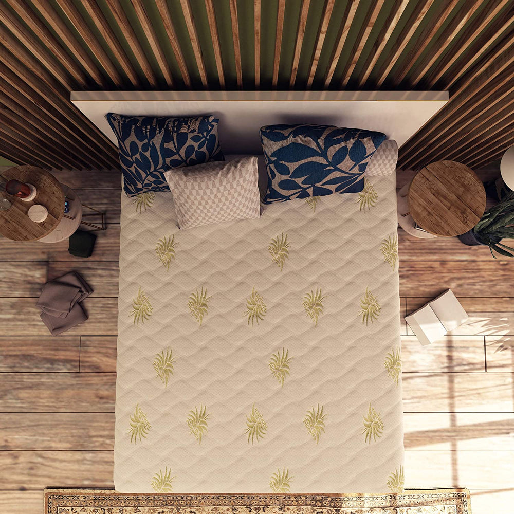 Materasso in memory e poliuretano Baldiflex Arcobaleno Super Big dall'alto