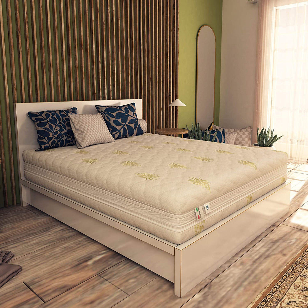 Materasso in memory e poliuretano Baldiflex Arcobaleno Super Big dall'alto