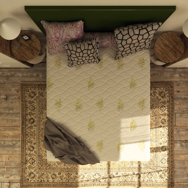 Materasso in memory e poliuretano Baldiflex Arcobaleno Super Comfort dall'alto