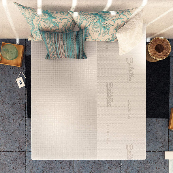 Materasso memory lato estate e lato inverno Baldiflex Plus Top Fresh dall'alto