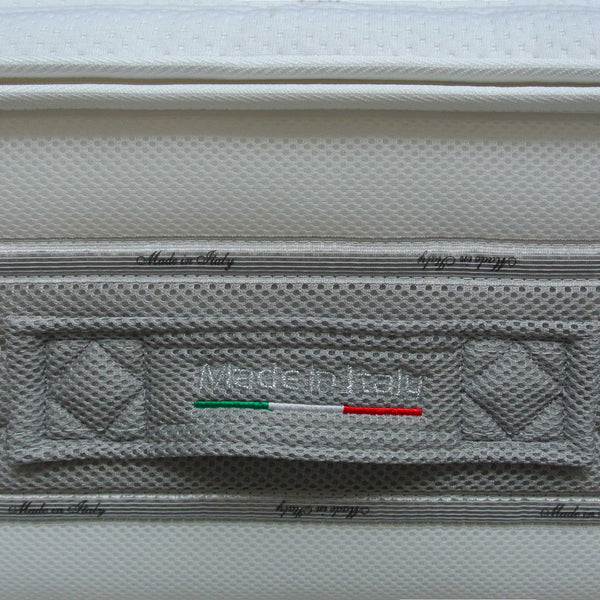 Materasso in memory e poliuretano Baldiflex Tencel Armony maniglia