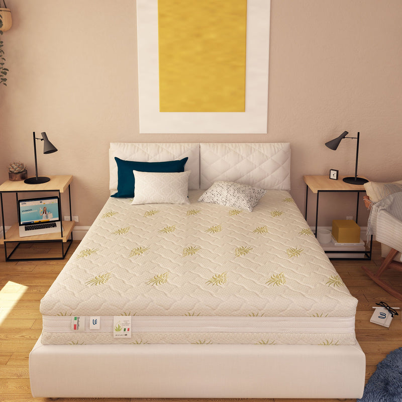 Materasso Memory Foam Baldiflex 120x190 Cm - Made In Italy, Alto 30 Cm - Foto 8