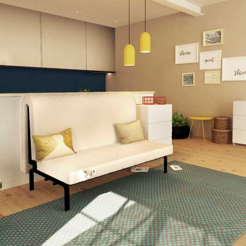 Materasso Pieghevole Per Ospiti 75x195cm - Comodo E Portatile Con Memory Foam - Foto 11