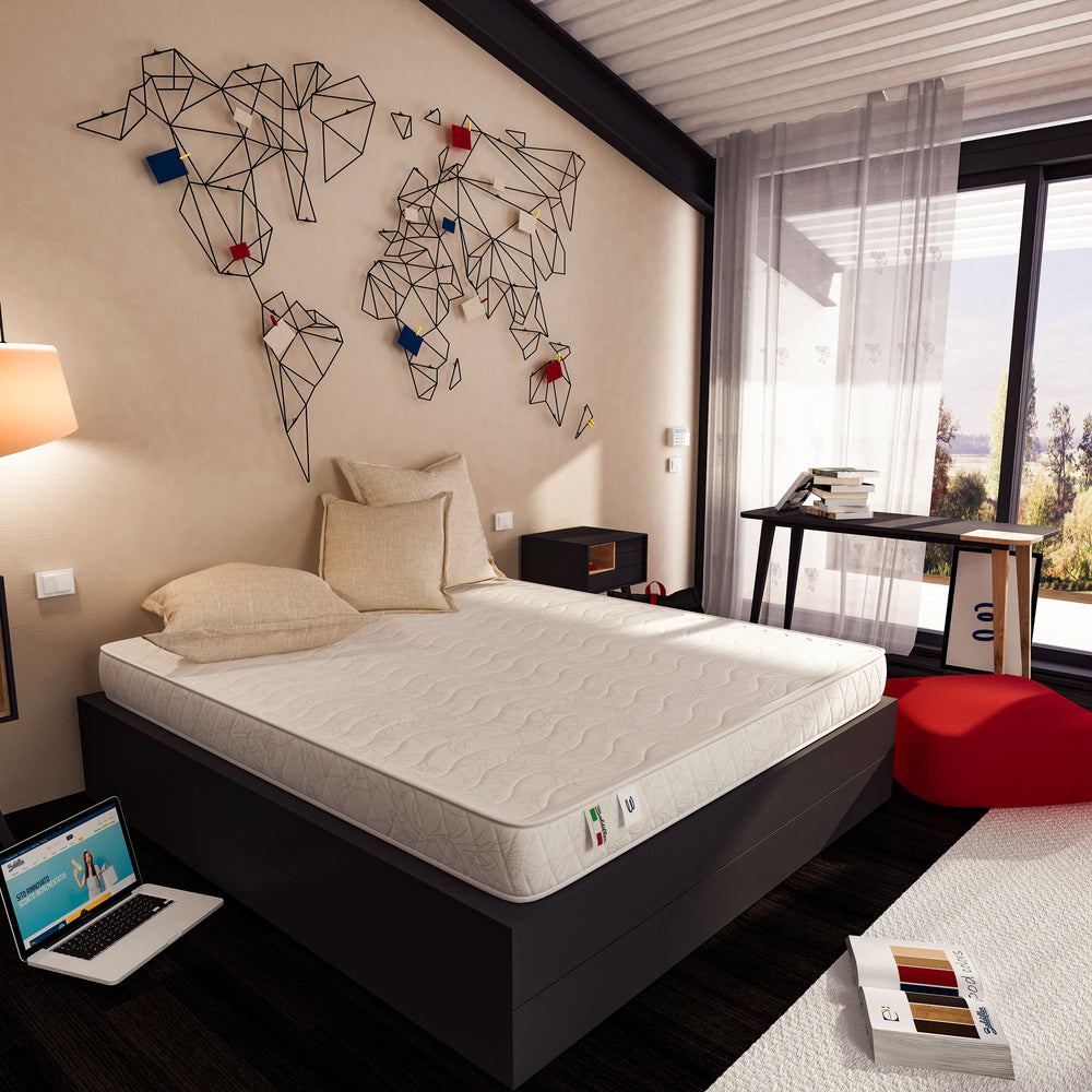 Materasso ignifugo in poliuretano alto 15 cm Baldiflex Easy