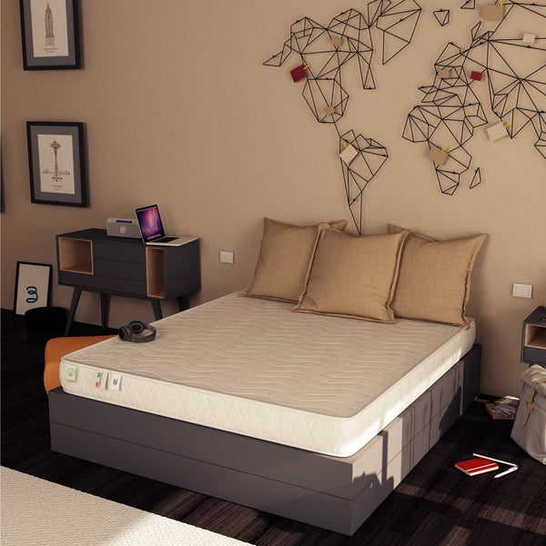 Materasso in poliuretano alto 18 cm Baldiflex Easy Aloe lato