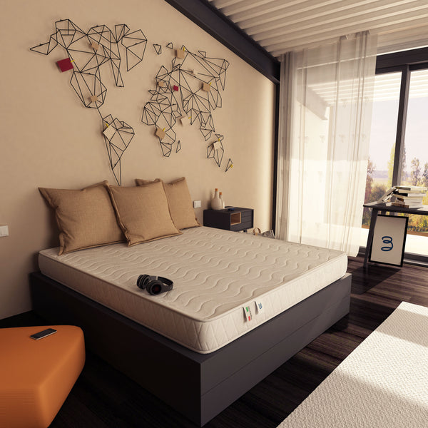 Materasso ignifugo in poliuretano alto 24 cm Baldiflex Easy