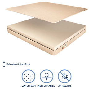 Materasso in poliuretano alto 10 cm Baldiflex Enjoy composizione