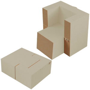 Baldiflex poltrona pouf con poggiapiedi Praticha avorio