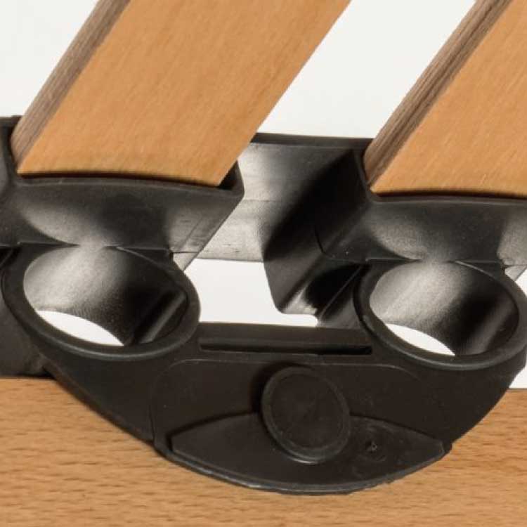 Baldiflex rete ergonomica fissa in legno dispositivo medico Replay