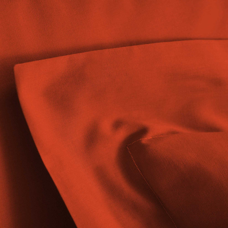 Baldiflex set con lenzuolo di sopra e federe per cuscini arancione