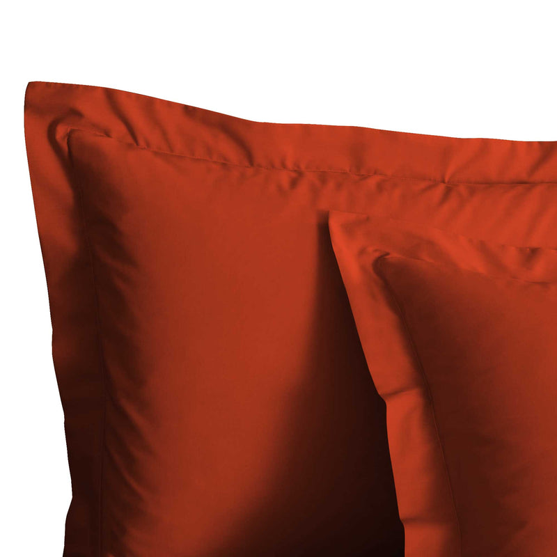 Baldiflex set con lenzuolo di sopra e federe per cuscini arancione