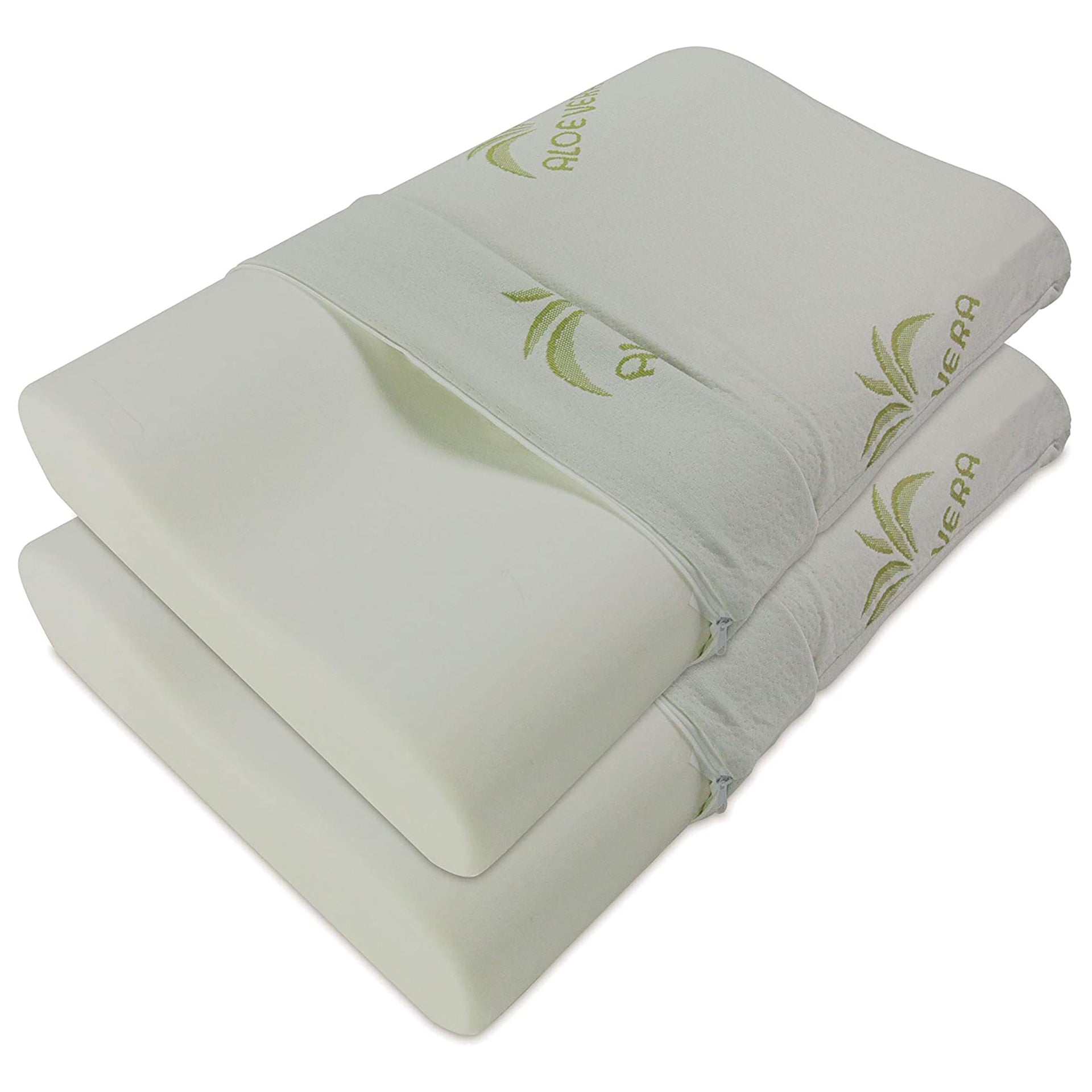 Cuscini cervicale memory con fodera in Aloe vera Baldiflex