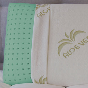 Cuscini memory per chi dorme sul fianco Ecogreen Baldiflex dettaglio