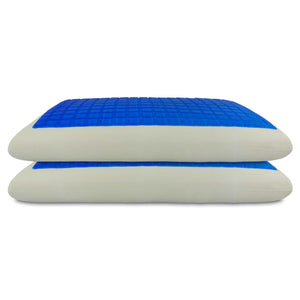 Cuscini memory e gel per chi dorme sul fianco traspiranti Baldiflex dettaglio