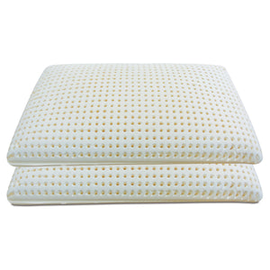 Cuscini saponetta per chi dorme sul fianco in lattice Baldiflex dettaglio