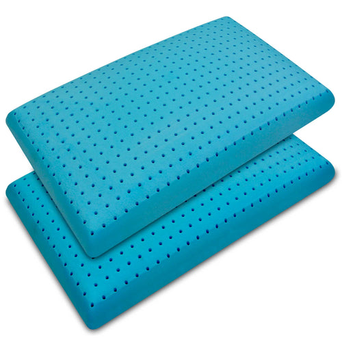 Cuscini saponetta per chi dorme sul fianco memory fresh forati Baldiflex