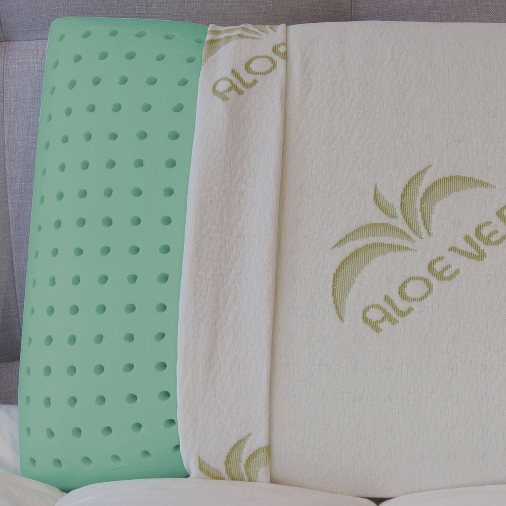 Cuscino memory per chi dorme sul fianco Ecogreen Baldiflex