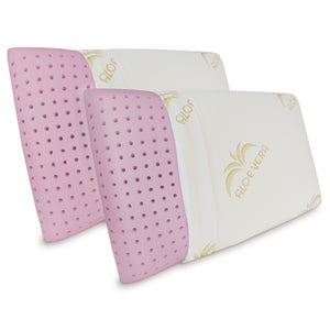 Cuscino memory ecologico Ecoflower per chi dorme sul fianco Baldiflex