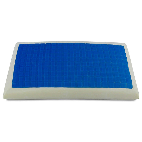 Cuscino memory e gel per chi dorme sul fianco traspirante Baldiflex