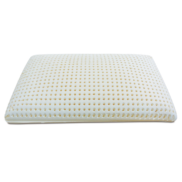 Cuscino saponetta per chi dorme sul fianco in lattice Baldiflex dettaglio