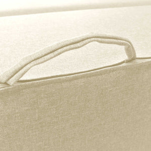 Divanoletto matrimoniale in memory Baldiflex Praticho avorio maniglia