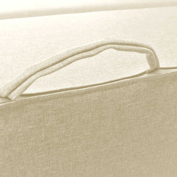 Divanoletto matrimoniale in memory Baldiflex Praticho avorio maniglia