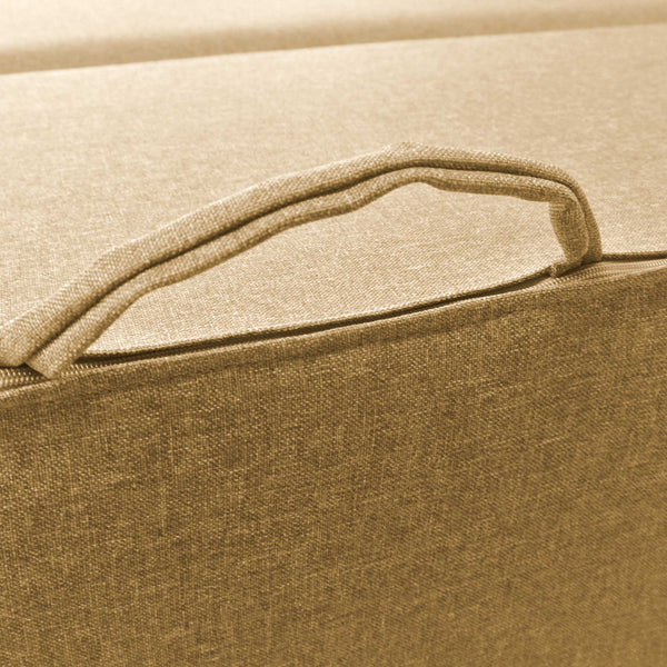 Divanoletto matrimoniale in memory Baldiflex Praticho oro antico maniglia