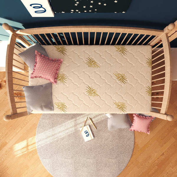 Materasso bambini e camper in poliuretano Baldiflex 9 cm Babyflex dall'alto