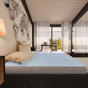 Materasso in memory fresh gel e poliuretano Baldiflex Summer Fresh laterale