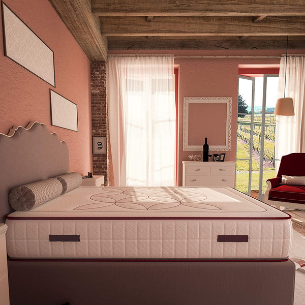 Materasso in memory e poliuretano Baldiflex Grand Amour alto 30 cm laterale